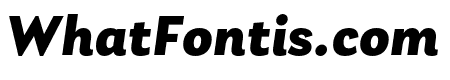 Laca Black Italic