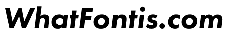 Futura PT Bold Oblique
