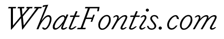 Dapifer LightItalic