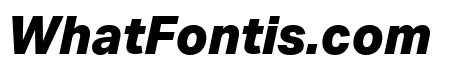 Aktiv Grotesk XBold Italic
