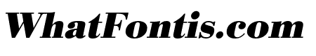 Bodoni URW Extra Narrow Bold Oblique