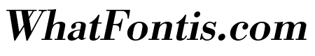 Bodoni URW Extra Wide Medium Oblique