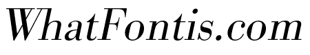 Bodoni URW Narrow Light Oblique