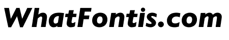 Gill Sans Nova Condensed Heavy Italic