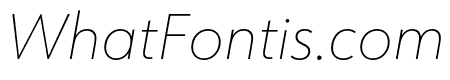 URW Form Expand Medium Italic
