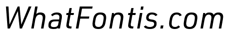 URW DIN Cond Regular Italic