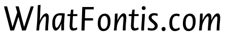 Novel Sans Pro XCnd Italic