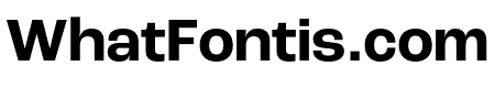 Roc Grotesk ExtraWide Bold