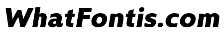 Kyrial Sans Pro Black Italic