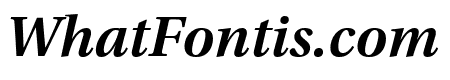 Utopia Std Semibold Caption Italic