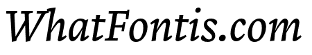 Zenon Regular Italic