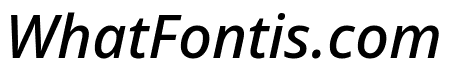 Noto Sans Medium Italic