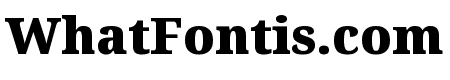 Noto Serif ExtraCondensed Black