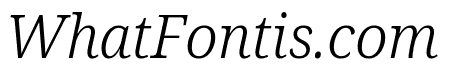 Noto Serif ExtraCondensed Light Italic
