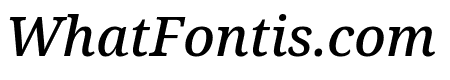Noto Serif SemiCondensed Medium Italic