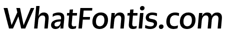 PMNCaeciliaSans Text Bd Italic