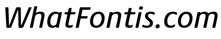 Praxis Next Condensed Medium Italic