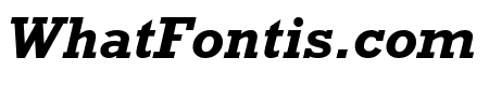 Rockwell Nova Condensed Bold Italic