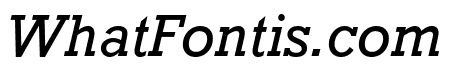 Rockwell Nova Condensed Italic