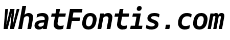 Gemeli Mono Bold Italic