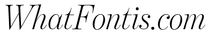 BentonModDispExCond LightItalic