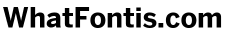 Benton Sans Extra Compressed Bold