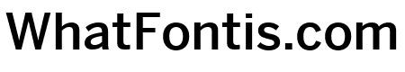 Benton Sans Extra Compressed Medium