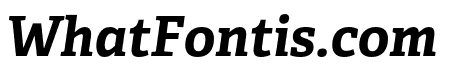 Adelle Condensed Bold Italic