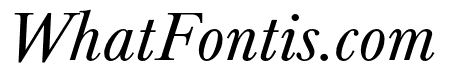 Baskerville URW Narrow Regular Oblique
