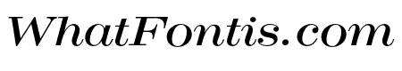 Craw Modern URW Regular Italic