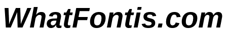 Arimo 700italic