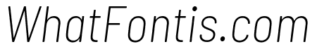Barlow Semi Condensed 200italic