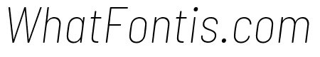 Barlow Semi Condensed 100italic