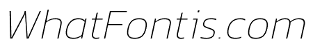 Kanit 100italic