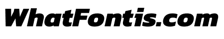 Kanit 800italic