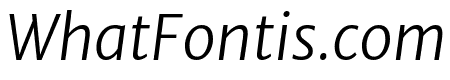 Merriweather Sans 300italic