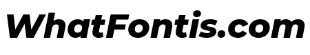 Montserrat 800italic