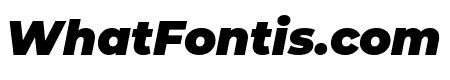 Montserrat 900italic