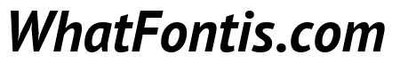 PT Sans 700italic