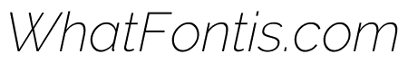 Raleway 200italic