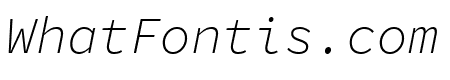 Source Code Pro 300italic
