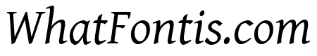 Gentium Basic italic