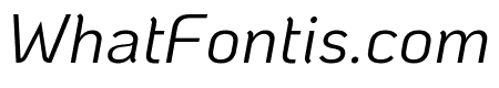 KoHo italic