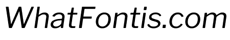 Libre Franklin italic