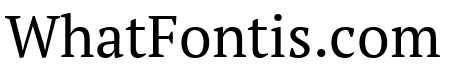 PT Serif regular