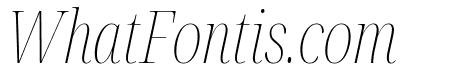 Noto Serif Display ExtraCondensed Thin Italic