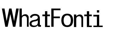 Monospace regular