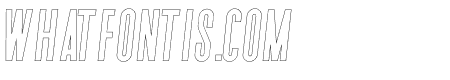 Forever Freedom Outline Italic Regular