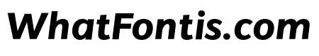 VistolSans-ExtraBoldItalic