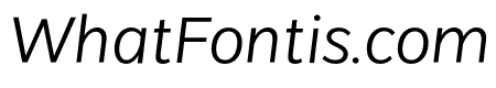 VistolSans-LightItalic